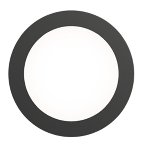 Juno JSBCTRIM 6IN MB 6" Juno SlimBasics Surface Mount Trim Ring, Matte Black