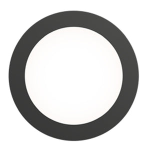Juno JSBCTRIM 6IN MB 6" Juno SlimBasics Surface Mount Trim Ring, Matte Black