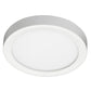 Juno Lighting JSF 5IN 07LM 35K 90CRI 120 FRPC WH Recessed Lighting 5" LED Round SlimForm Surface Mount Downlight, 700 Lumens, 3500K Color Temperature, 90 CRI, Dedicated 120V, Forward Reverse Phase Dimming, White Finish