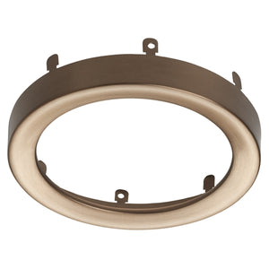 Juno Lighting JSFTRIM 5IN BZ Recessed Lighting 5" LED Round SlimForm Accessory Trim, Bronze Finish