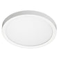 Juno Lighting JSF 5IN 07LM SWW5 90CRI 120 FRPC WH Recessed Lighting 5" LED Round SlimForm Surface Mount Downlight, 700 Lumens, 2700K-5000K Color Selectable, 90 CRI, Dedicated 120V, Forward Reverse Phase Dimming, White Finish