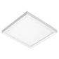 Juno Lighting JSFSQ 5IN 07LM SWW5 90CRI MVOLT ZT WH Recessed Lighting 5" LED Square SlimForm Surface Mount Downlight, 700 Lumens, 2700-5000K Color Temperature, 90 CRI, Universal Voltage 120-277V, 0-10V Dimming, White Finish