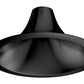 Juno Indy L4 HW BD 4" Hyperbolic Black Diffuse Recessed Trim