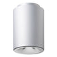 Juno LC8S 08LM 40K 120 S G4 80CRI FDL Indy 8" Round Cylinder Surface Mount L-Series Housing, 800 Lumens, 4000K Color Temperature, 120V, Silver Cylinder, Gen 4, 80 CRI, Forward Phase Dimming Lutron Driver