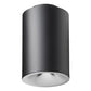 Juno LC8S 50LM 27K 277 B G4 80CRI DALI BR Indy 8" Round Cylinder Surface Mount L-Series, 5000 Lumens, 2700K Color Temp, 277V, Black Cylinder, Gen 4, 80 CRI, DALI Dim Driver, Emergency Battery Pack