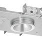 Juno LLP4 28LM 30K MVOLT G4 90CRI EZ1 HW BD Indy 4" Round Low Profile New Construction LED Housing, 2800 Lumens, 3000K, 120-277V, Gen 4, 90 CRI, eldoLED 0-10V ECOdrive Linear Dim to 1%, Hyperbolic Wide Trim, Black Diffuse Finish
