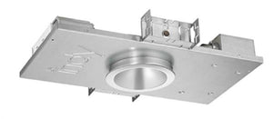 Juno LLP4 28LM 35K MVOLT G4 90CRI EZ1 HW BD Indy 4" Round Low Profile New Construction LED Housing,3500K, 120-277V, Gen 4, 90 CRI, eldoLED 0-10V ECOdrive Linear Dim to 1%, Hyperbolic Wide Trim, Black Diffuse Finish