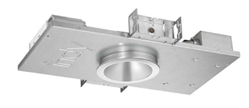 Juno LLP4 28LM 40K MVOLT G4 90CRI EZ1 HW BD Indy 4" Round Low Profile New Construction LED Housing,4000K, 120-277V, Gen 4, 90 CRI, eldoLED 0-10V ECOdrive Linear Dim to 1%, Hyperbolic Wide Trim, Black Diffuse Finish