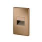 Juno Step Light LMS 30K CTO 120 RPC BZ Indoor LED, 2W 120V Dimmable Driver, 3000K Light Color, Cutoff Optic, Bronze Plated