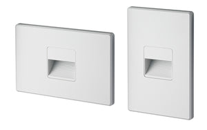 Juno Step Light LMS-3K-C-WH Indoor LED, 2W 120V Dimmable Driver, 3000K Light Color, Cutoff Optic, White Textured
