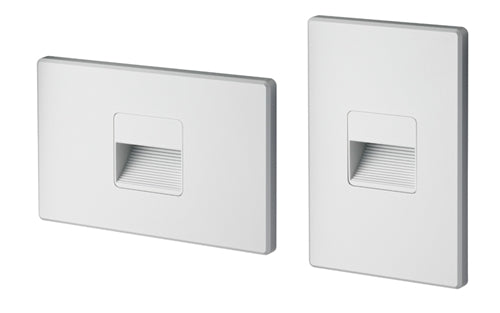 Juno Step Light LMS-3K-C-WH Indoor LED, 2W 120V Dimmable Driver, 3000K Light Color, Cutoff Optic, White Textured