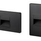 Juno Step Light LMS-41K-C-BL Indoor LED, 2W 120V Dimmable Driver, 4100K Light Color, Cutoff Optic, Black Textured
