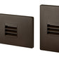 Juno Step Light LMSW-41K-L-BZ Outdoor/Wet Location LED, 2W 120V Dimmable Driver, 4100K Light Color, Louver Optic, Bronze Textured