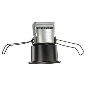 Juno Recessed Lighting MD1LG2-27K-FL-BL 2-1/4" Mini LED Downlight 2700K Flood Beam Spread, Black Finish
