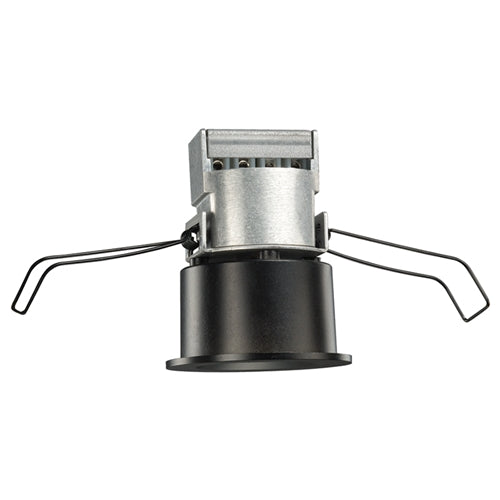 Juno Recessed Lighting MD1LG2-27K-FL-BL 2-1/4" Mini LED Downlight 2700K Flood Beam Spread, Black Finish