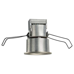 Juno MD1LG2 RD 03LM 30K 80CRI NFL WL SN Recessed Lighting Wet Location 2-1/4" Mini LED Downlight 3000K Narrow Flood Beam Spread, Satin Nickel Finish