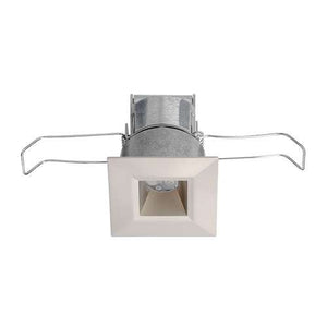 Juno MD1LG2 SQ 03LM 27K 90CRI FL WL SN Recessed Lighting Wet Location 2-1/4" Mini LED Square Downlight, 2700K, 90 CRI, Flood Beam Spread, Satin Nickel Finish