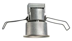 Juno Recessed Lighting MD1LW3K-FL-SN Wet Location 2-1/4" Mini LED Downlight 3000K Flood Beam Spread, Satin Nickel Finish
