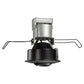 Juno MG1LG2 RD 03LM 27K 80CRI FL BL Recessed Lighting 2-5/8" LED Mini LED Gimbal 2700K Flood Spread, Black Finish