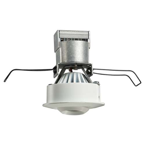 Juno MG1LG2 RD 03LM 40K 90CRI FL WH Recessed Lighting 2-5/8" LED Mini LED Gimbal Downlight, 4000K, 90 CRI, Flood Beam Spread, White Finish