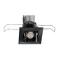 Juno MG1LG2 SQ 03LM 30K 80CRI SP BL Recessed Lighting 2-11/16" Mini LED Gimbal Square Downlight 3000K Spot Beam Spread, Black Finish