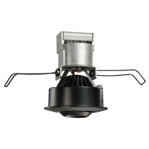 Juno Recessed Lighting MG1LG2-41K-FL-BL 2-5/8" LED Mini LED Gimbal 4100K Flood Spread, Black Finish