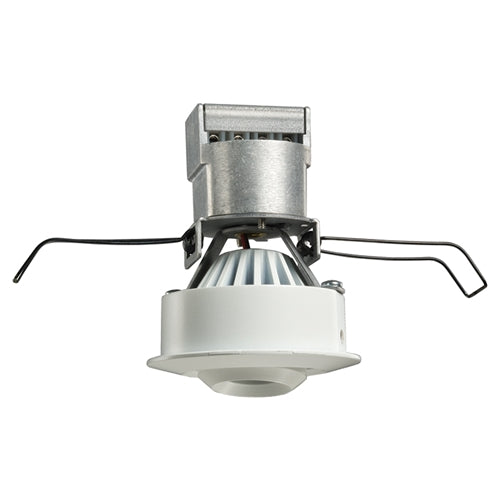 Juno Recessed Lighting MG1LG2-935-SP-WH 2-5/8" LED Mini LED Gimbal Downlight, 3500K, 90 CRI, Spot Beam Spread, White Finish