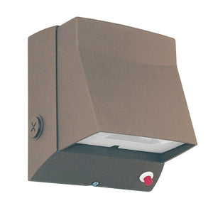 Juno Lighting MSL235KUNBZEM AccuLite LED Mini Security Light, 13W, 650 Lumens, 3500K, Emergency Battery, Bronze