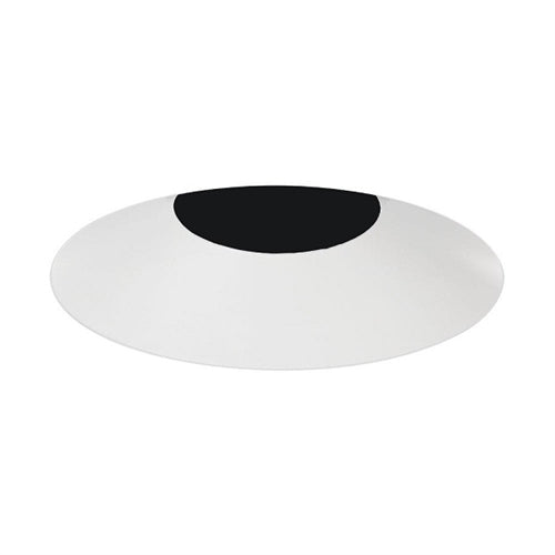 Juno Aculux NT3DBV BD WHFM Bevel Downlight Trim, White Color, Flangeless