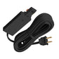 Juno Track Lighting R122BL (R122 BL) Trac Lites Cord and Plug Connector 3-Wire, Black Color