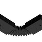 Juno Track Lighting R20BL (R20 BL) Trac Lites Flexible Adjustable Joiner, Black Color
