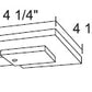 Juno Track Lighting R21BL (R21 BL) Trac Lites End Feed Connector and Outlet Box Cover, Black Color