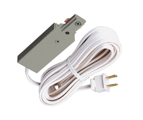 Juno Track Lighting R22SL (R22 SL) Trac Lites Cord and Plug Connector, Silver Color