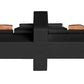 Juno Track Lighting R23BL (R23 BL) Trac Lites Miniature Straight Connector, Black Color