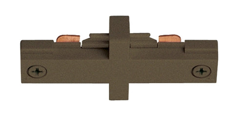 Juno Track Lighting R23BZ (R23 BZ) Trac Lites Miniature Straight Connector, Bronze Color