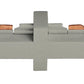 Juno Track Lighting R23SL (R23 SL) Trac Lites Miniature Straight Connector, Silver Color