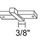 Juno Track Lighting R23WH (R23 WH) Trac Lites Miniature Straight Connector, White Color