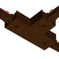 Juno Track Lighting R25BZ (R25 BZ) Trac Lites T Connector, Bronze Color