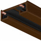 Juno Track Lighting R2BZ (R 2FT BZ) 2 ft Track - Trac Lites Line Voltage Track System, Bronze Color