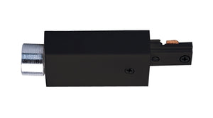 Juno Track Lighting R34BL (R34 BL) Trac Lites Conduit Feed, Black Color