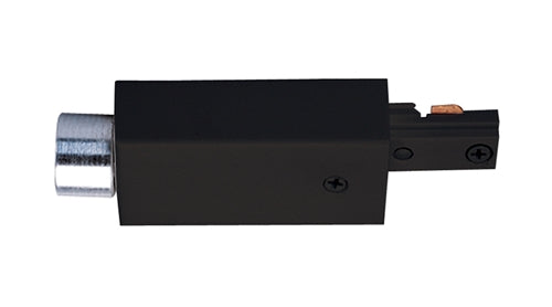 Juno Track Lighting R34BL (R34 BL) Trac Lites Conduit Feed, Black Color