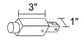 Juno Track Lighting R34BZ (R34 BZ) Trac Lites Conduit Feed, Bronze Color