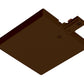 Juno Track Lighting R36BZ (R36 BZ) Trac Lites T-Bar End Feed, Bronze Color