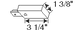 Juno Track Lighting R38RBL (R38 RP BL) Trac Lites End Feed Connector, For Use in Opposite Polarity Orientation, Black Finish