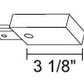 Juno Track Lighting R38WH (R38 WH) Trac Lites End Feed Connector, White Color