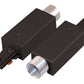 Juno Track Lighting R49BL (R49 BL) Trac Lites Track Continuation Kit, Black Color