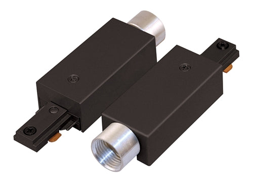 Juno Track Lighting R49BL (R49 BL) Trac Lites Track Continuation Kit, Black Color