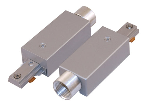 Juno Track Lighting R49SL (R49 SL) Trac Lites Track Continuation Kit, Silver Color