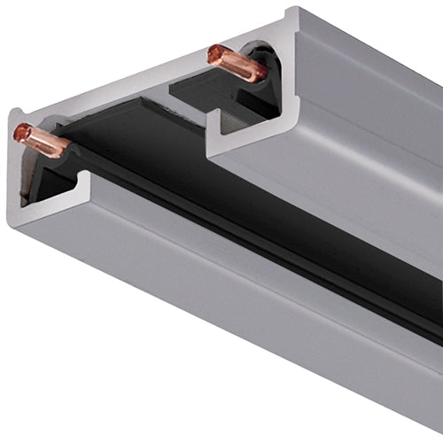 Juno Track Lighting R4SL (R 4FT SL) 4 ft Track - Trac Lites Line Voltage Track System, Silver Color