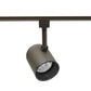 Juno Track Lighting R501B-BZ (R501 BLB BZ) Trac Lites Round Back Cylinder Line Voltage 50W PAR20/R20, Black Baffle, Bronze Color